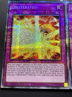 Exodia Full 5 Piece Set | LDK2 + Obliterate!!! | Starlight Rare | YuGiOh! - Image 2