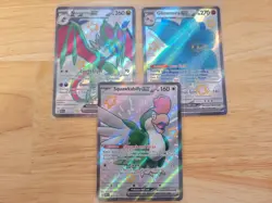 Pokemon Paldean Fates Lot of 19 Cards Baby Shiny Full Art EX Illistration Rare - Image 2