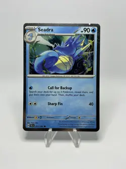 Pokemon - Seadra 011/064 - Cosmos Holo Promo Card - Shrouded Fables - Image 1