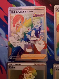 Pokemon TCG Rainbow Trainer 7 Card Lot / All Near Mint Condition - Image 2