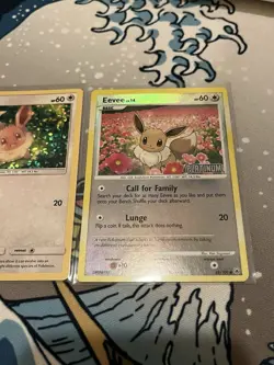 Eevee McDonald’s Promo Lot Of 3 Cards Pokemon TCG Holo Rare - Image 3