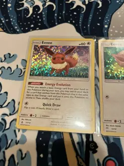 Eevee McDonald’s Promo Lot Of 3 Cards Pokemon TCG Holo Rare - Image 4