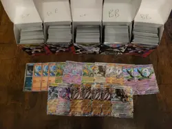 Pokemon Black Bolt & Whire Flare Bulk Lot Over 600 Cards - Image 1