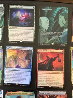 Magic The Gathering Avatar Last Airbender 122 Card Lot (Several Mythic/ Rares) - Image 5