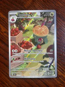 Appletun 2024 Surging Sparks Illustration Rare Pokemon Card #211/191 SSP - Image 1