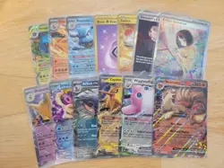 Pokemon Lot of 13 Cards Scarlet and Violet 151 Full Art SIR Gold Charizard EX - Image 1