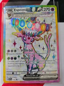 Espeon ex - Promo Pokemon Card SVP 175 NM - Image 1