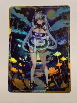 Privaty Maid Nikke Goddess Of Victory Girl Sexy Card Holo Anime Rare Waifu Art - Image 1