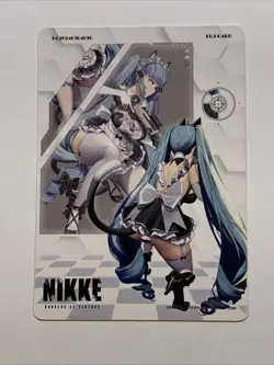 Privaty Maid Nikke Goddess Of Victory Girl Sexy Card Holo Anime Rare Waifu Art - Image 2