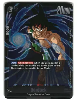 Bardock FB03-121 SR Fusion World Dragon Ball Super Card - Image 1