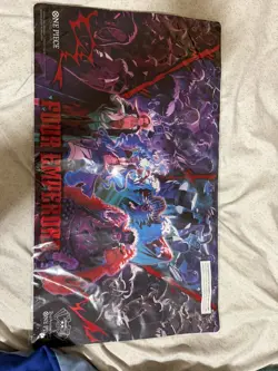 One Piece Card Game: English Version 2nd Anniversary Set Four Emperors Playmat - Image 1