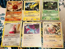 Vintage Pokemon Holo Rare Card Lot Of 6 Zapdos Salamence Solrock - Image 1