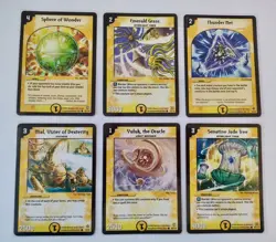 Duel Masters 33 Light Civilization Sleeved Cards TCG CCG - Common And Uncommon - Image 4