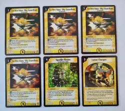Duel Masters 33 Light Civilization Sleeved Cards TCG CCG - Common And Uncommon - Image 5