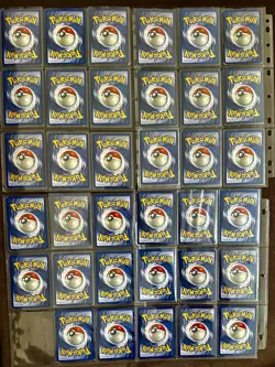 Vintage Pokemon album 314 cards 43 Holo Base Set, Fossil, Jungle, Base 2 and mor - Image 2