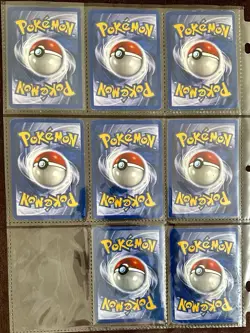 Vintage Pokemon album 314 cards 43 Holo Base Set, Fossil, Jungle, Base 2 and mor - Image 4