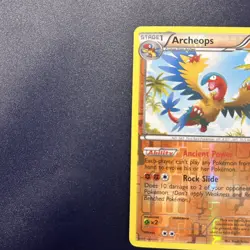 Pokemon Card TCG Archeops 67/101 Black White Noble Victories Reverse Holo 2011 - Image 3