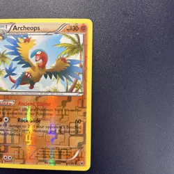 Pokemon Card TCG Archeops 67/101 Black White Noble Victories Reverse Holo 2011 - Image 4