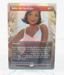 Secret Lair x The Office Seize the Spotlight FOIL Bonus Chase Card - Image 1