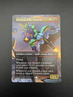 Green Goblin, Nemesis Borderless 0023 MTG Marvel's Spider-Man Rare Non Foil - Image 1