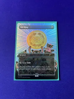 Sol Ring (1833) (Rainbow Foil) Secret Lair Drop Foil 21 Ways To Win MTG - Image 1