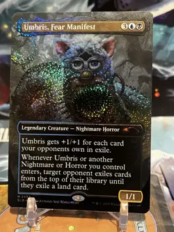 MTG | Umbris, Fear Manifest 🎊Confetti FOIL✨ [Secret Lair Furbies] - Image 1