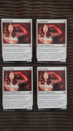 Magic: the Gathering / MtG Soul Warden x4 Modern Masters 2017 - Image 1