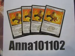 Whitemane Lion x4 4x, Masters 25 White MTG - Image 1