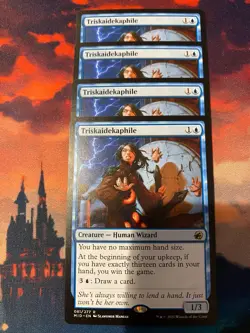 MTG Innistrad Midnight Hunt Triskaidekaphile x 4 - Image 1