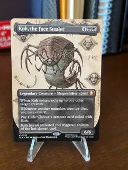 Koh, the Face Stealer BORDERLESS - Avatar: The Last Airbender Magic MTG - Image 1