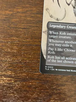 Koh, the Face Stealer BORDERLESS - Avatar: The Last Airbender Magic MTG - Image 3
