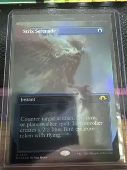 Strix Serenade - Foil - Borderless NM, English MTG Modern Horizons 3: Main Set - Image 1
