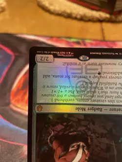 Collector Avatar, The Last Airbender Magic, Bagermole Cub M 0167 FOIL. RARE MTH - Image 5