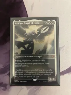 Avacyn, Angel of Hope - Foil Etched CM NM MTG - Image 1