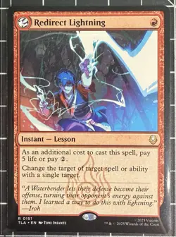 Redirect Lightning Avatar: The Last Airbender Foil 151 - Image 1