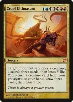 Cruel Ultimatum - Foil From the Vault: Twenty LP MTG - Image 1