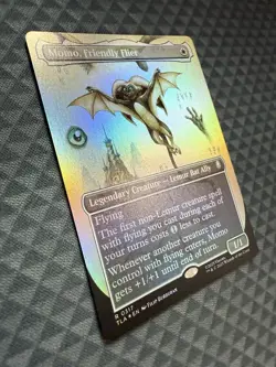 MTG Momo, Friendly Flier #0317 Foil Bord. R Avatar: The Last Airbender (TLA) - Image 2