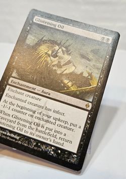 Glistening Oil New Phyrexia MTG Magic The Gathering 282 - Image 3