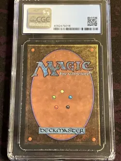 Alpha Plains (No Trees) CGC 5 Vintage MTG Magic The Gathering - Image 2