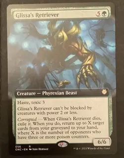 Glissa's Retriever (Extended Art) [Phyrexia: All Will Be One Commander] - Image 1