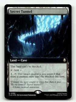 Secret Tunnel (Extended Art) 392 Foil R Avatar: The Last Airbender - Image 1