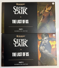 MTG PlayStation Secret Lair x The Last Of Us Part 1 & Part 2 Rainbow FOIL Sealed - Image 1
