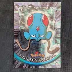 Pokemon TCG #72 Tentacool Topps Series 2 Black Label Foil - Image 1