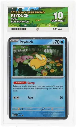 Psyduck | 007 | Mega Evolution Black Star Promo | Pokemon TCG ACE 10 - Image 1