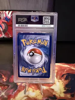2019 Pokemon TCG Lucario GX SV64/SV94 PSA 9 Mint Hidden Fates Full Art Shiny - Image 2