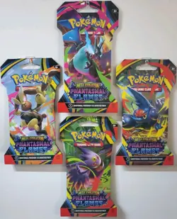 Pokemon TCG Phantasmal Flames Sleeved Booster Packs - 1x Random - BRAND NEW 9 - Image 1