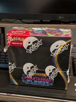 Pokemon Phantasmal Flames Booster Box New Sealed Ships Day Sold - Image 1