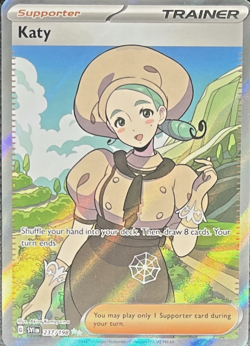 Pokemon Scarlet & Violet Base Set: Katy (Full Art Holo) 237/198 Sv01 (Near Mint) - Image 1