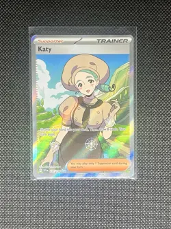 Pokemon Scarlet & Violet Base Set: Katy (Full Art Holo) 237/198 Sv01 (Near Mint) - Image 3