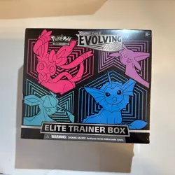 Pokemon TCG: Evolving Skies Sylveon / Vaporeon Elite Trainer Box ETB - Sealed - Image 1